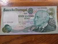 Notas antigas colecção