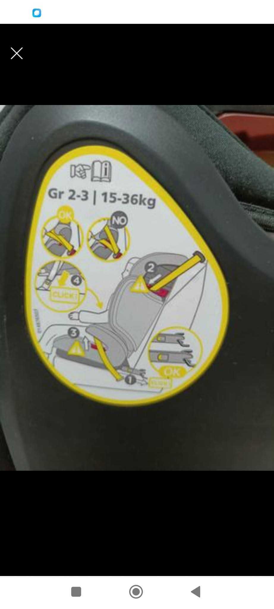 Cadeira Auto Safety FX