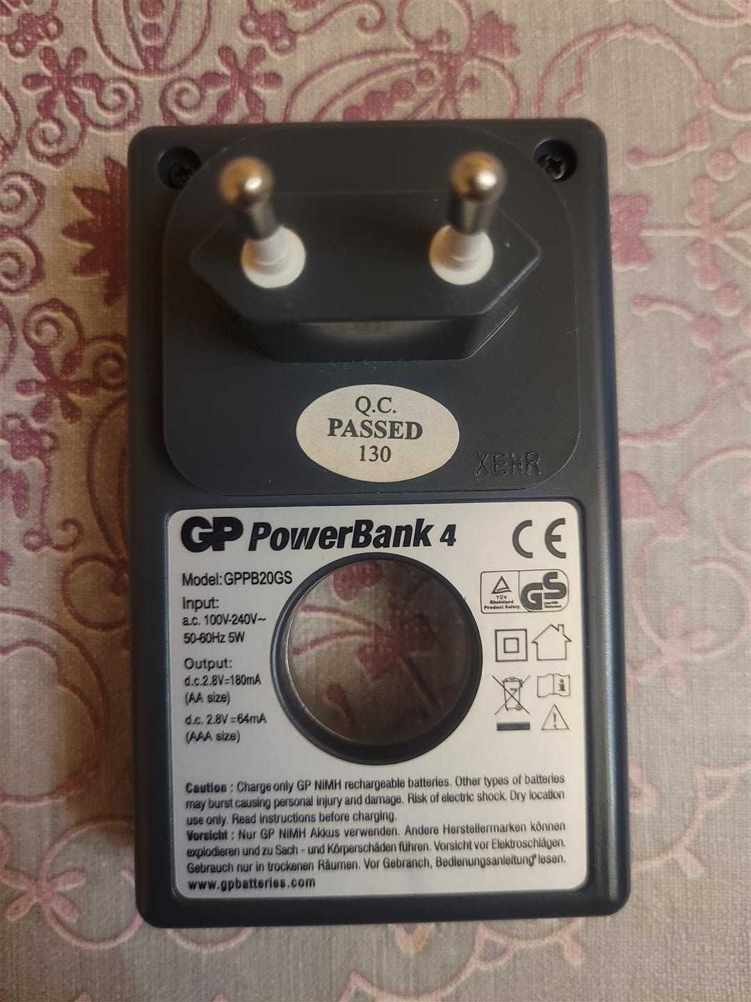 Ładowarka GP GPPB20GS - PowerBank, AA, AAA, Akumulatorki, Sprawna