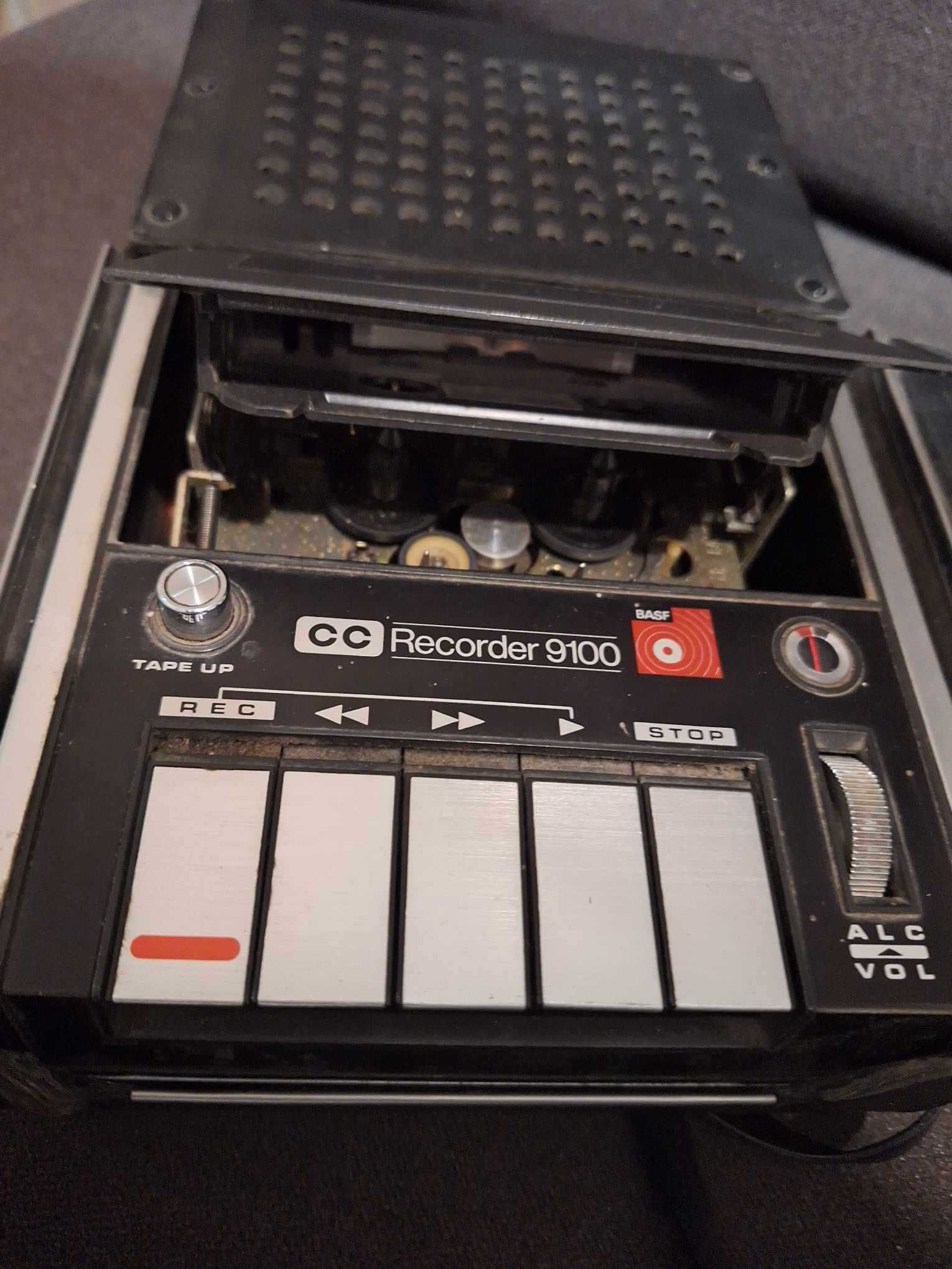 Magnetofon kasetowy BASF CC Recorder 9100