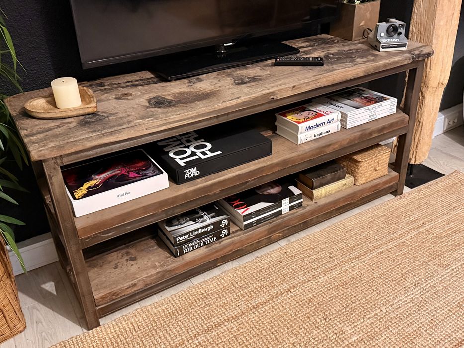 aparador, consola, estante, armario, movel TV, industrial, rustico