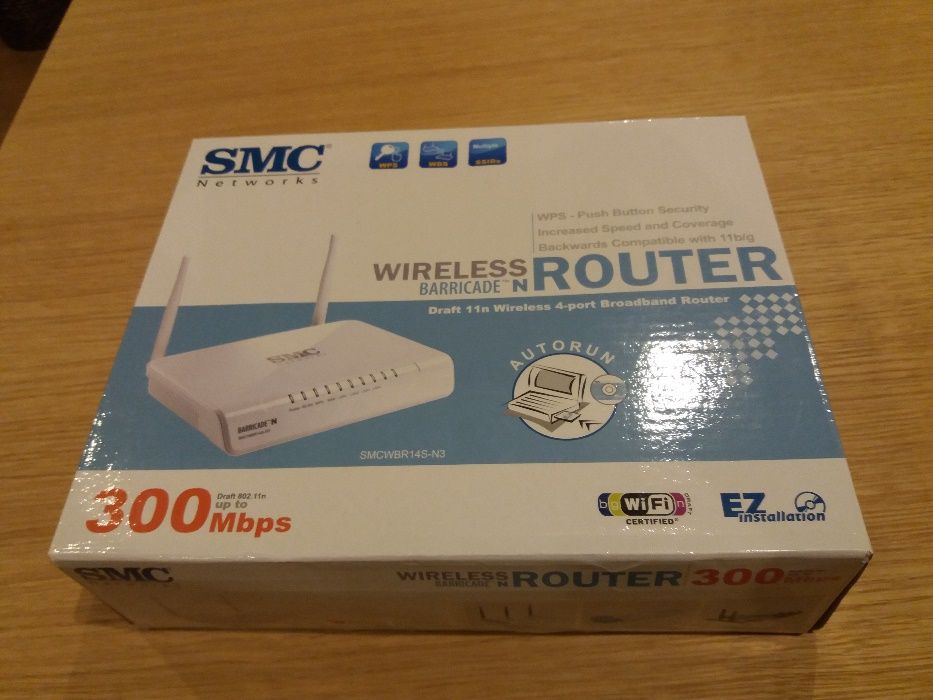 Router Wireless SMC Barricade N 300Mbps