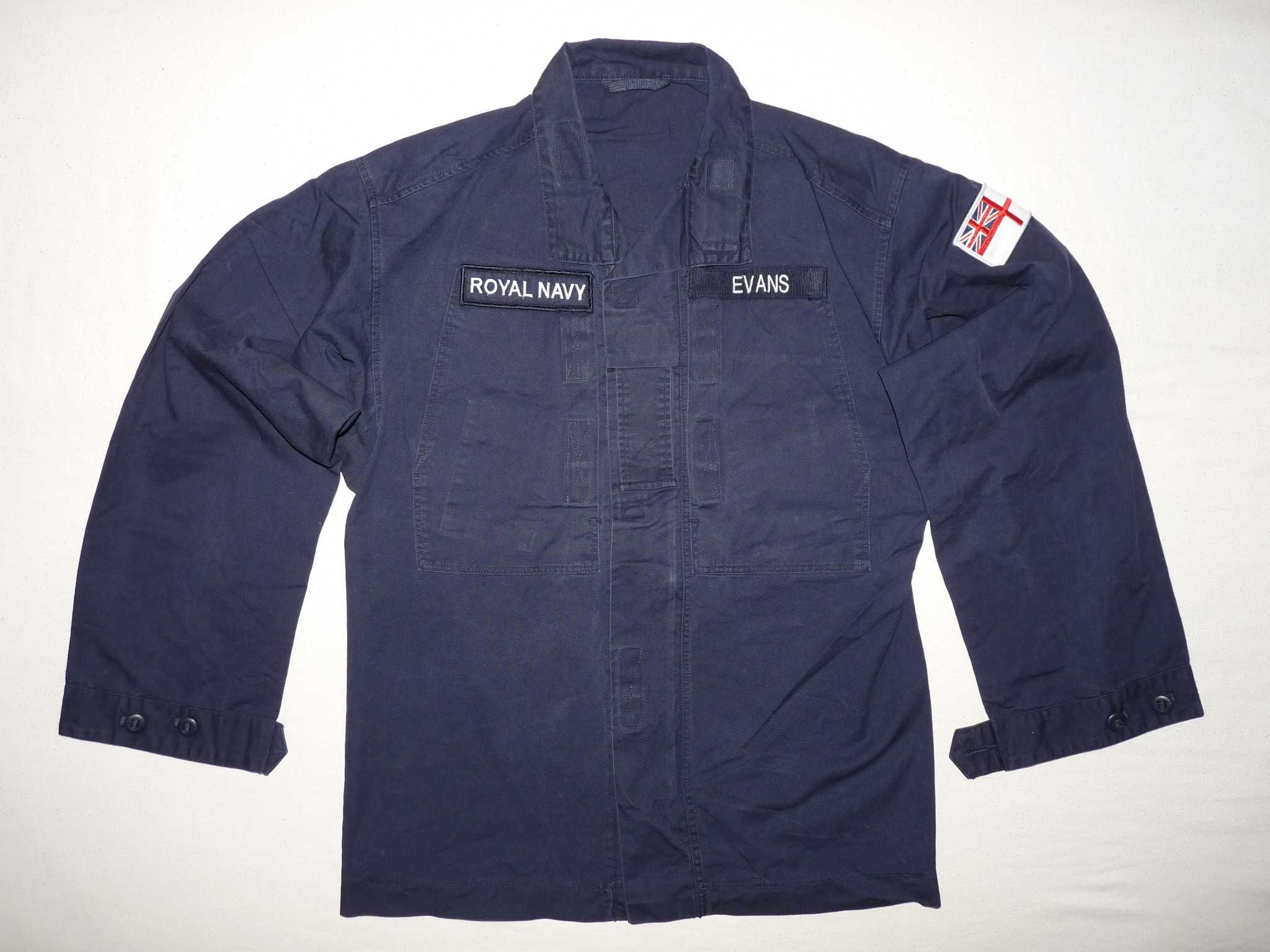 bluza wojskowa ROYAL NAVY warm weather PCS granatowa oryginał 180/96 B