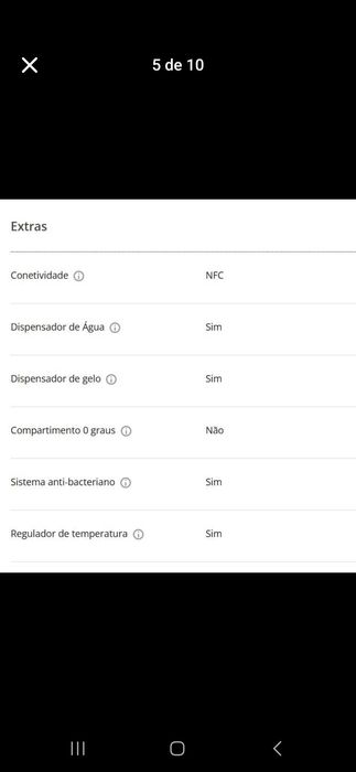 Frigorifico americano LG