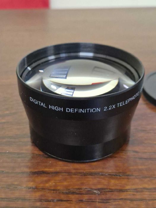 Obiektyw konwerter tele photo 2.2x na gwint 72mm