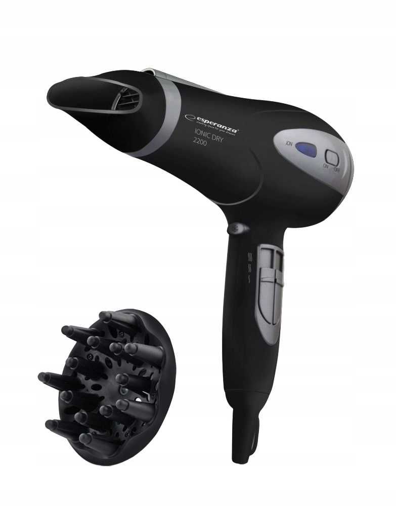 SUSZARKA do włosów MOCNA jonizacja DYFUZOR 2200W - Okazja