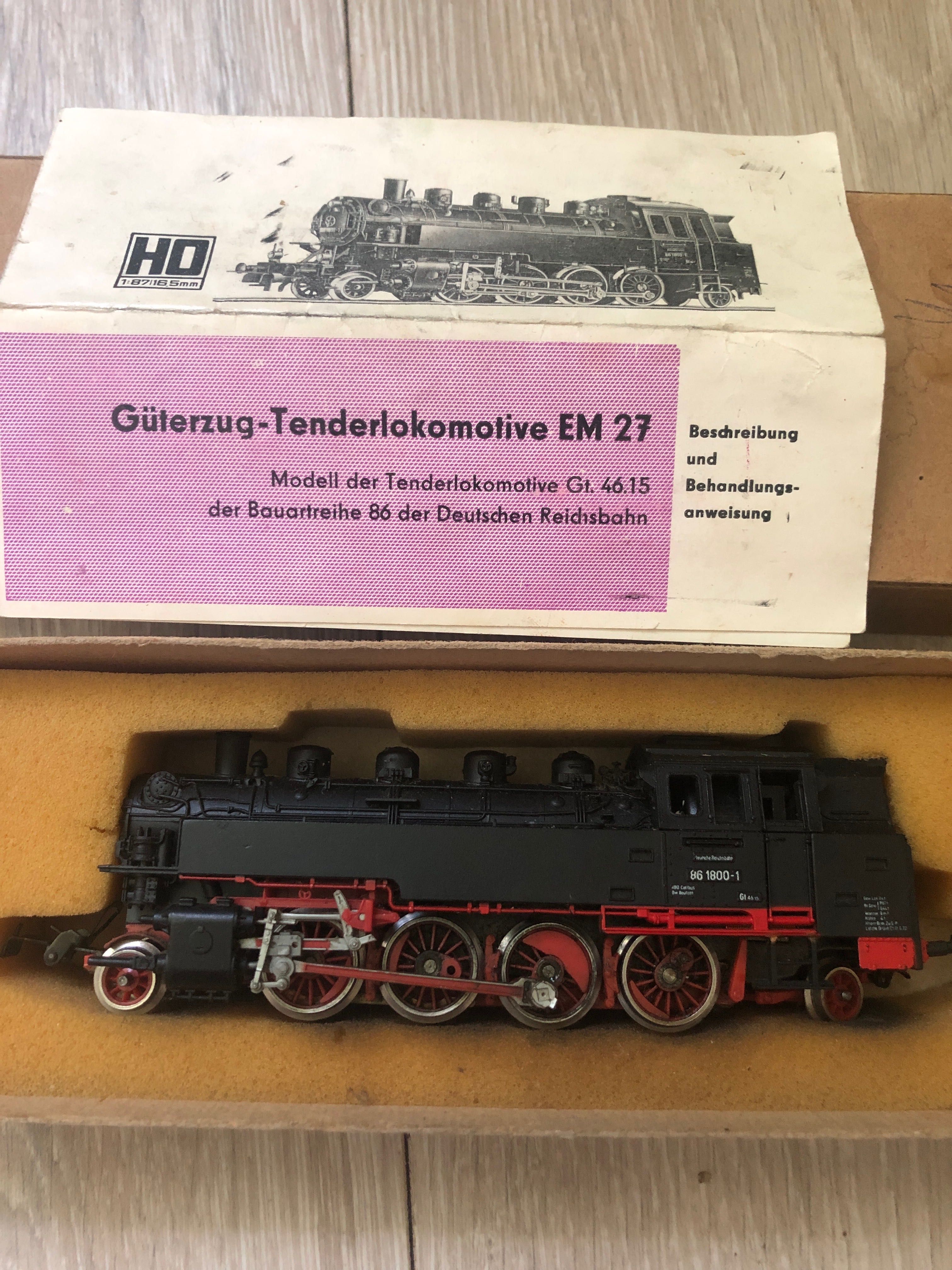 Модель паровоза BR 86, PIKO, типоразмер НO