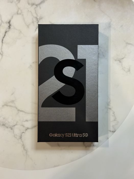 Samsung S21 Ultra 5G nowy czarny gwarancja 24 mies