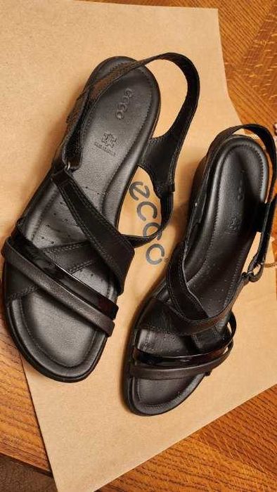 Sandały ecco skórzane