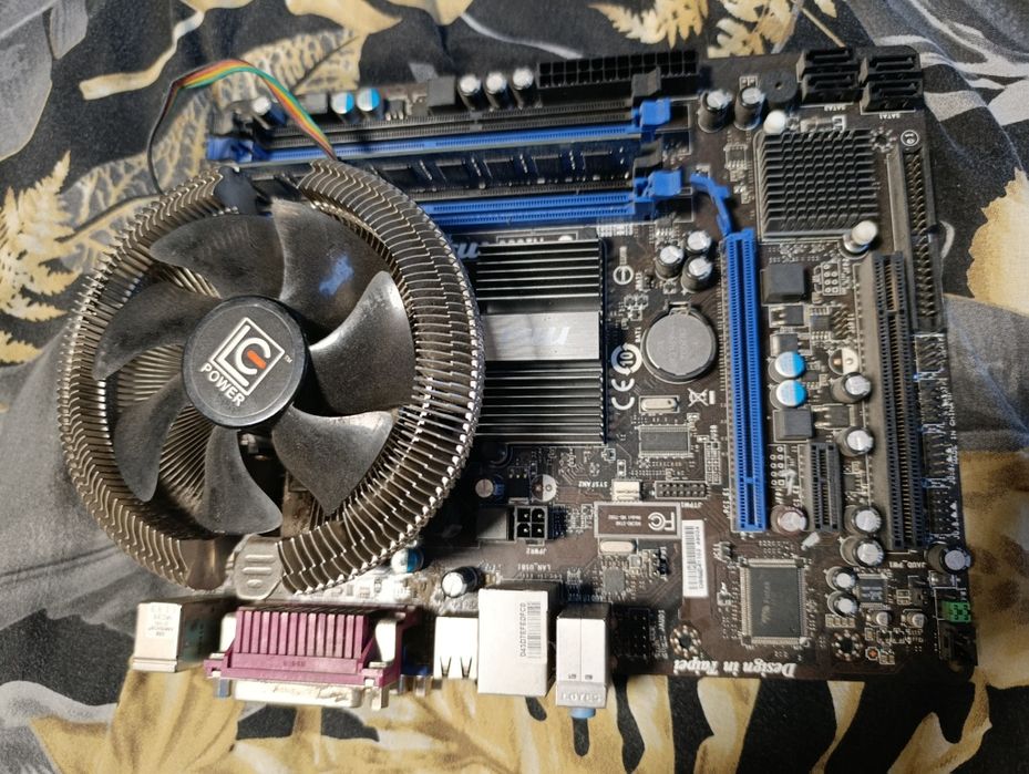 Płyta główna MSI + procesor + 4gb RAM