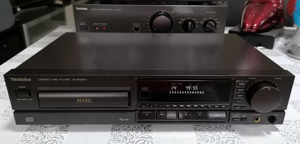Leitor de CD Technics SL-PG520A, Em Excelente Estado
