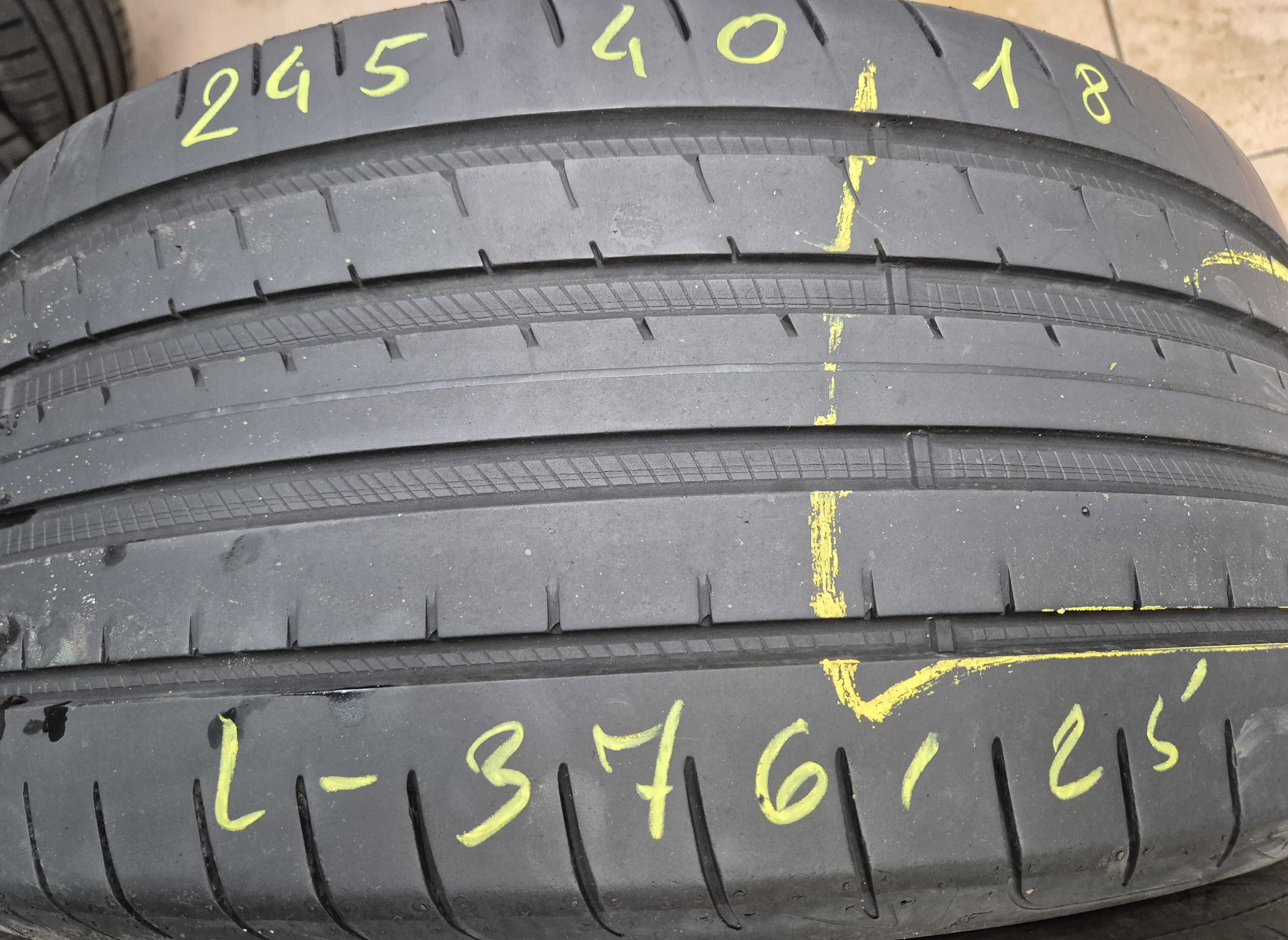 245/40r18 97Y (L376/25)007 2szt 5mm 18r Eagle F1 Asymmetric 3 GOODYEAR