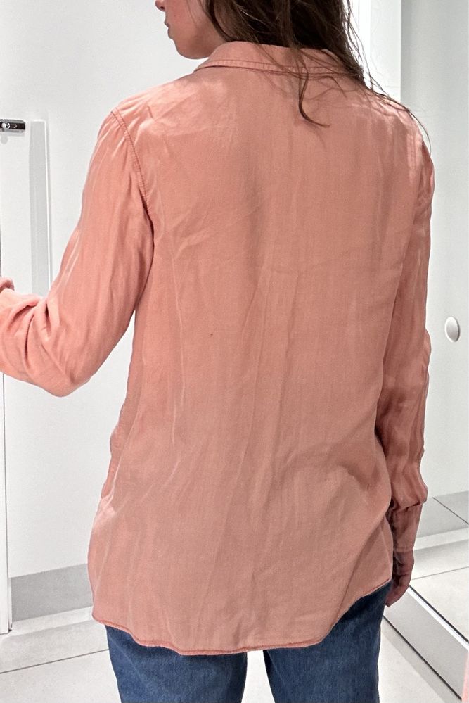 Łososiowa różowa koszula rozmiar 40 L