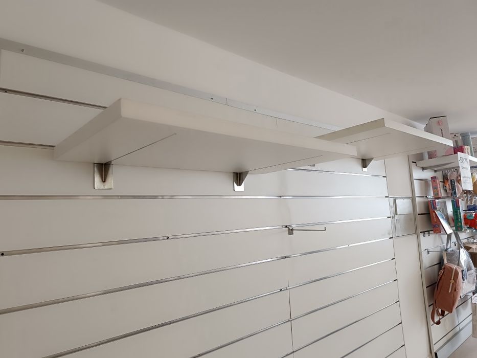 Prateleiras para parede régua lojas