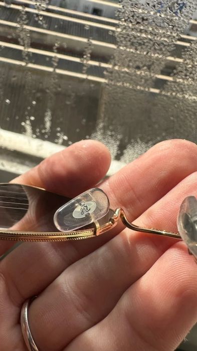 Óculos de Sol Ray-Ban Hexagonal Gold / Crystal Green