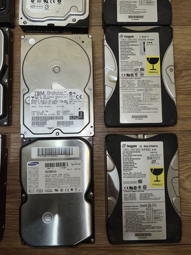 Жесткий диски Seagate WD Toshiba Samsung Hitachi Fujitsu 500gb