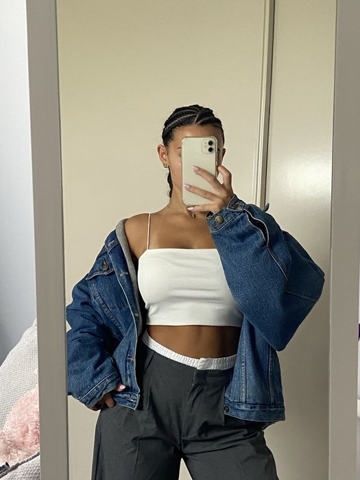 Top branco NOVO, shein