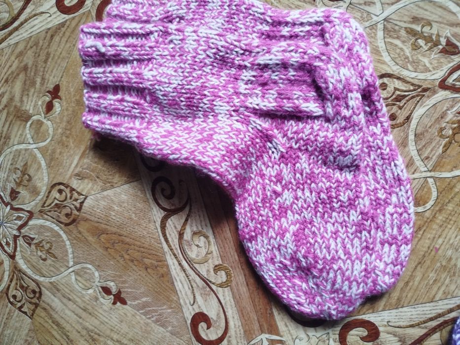 Skarpety wełniane kolorowe