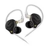 Auriculares com fios KZ PISCES 2DD - Preto