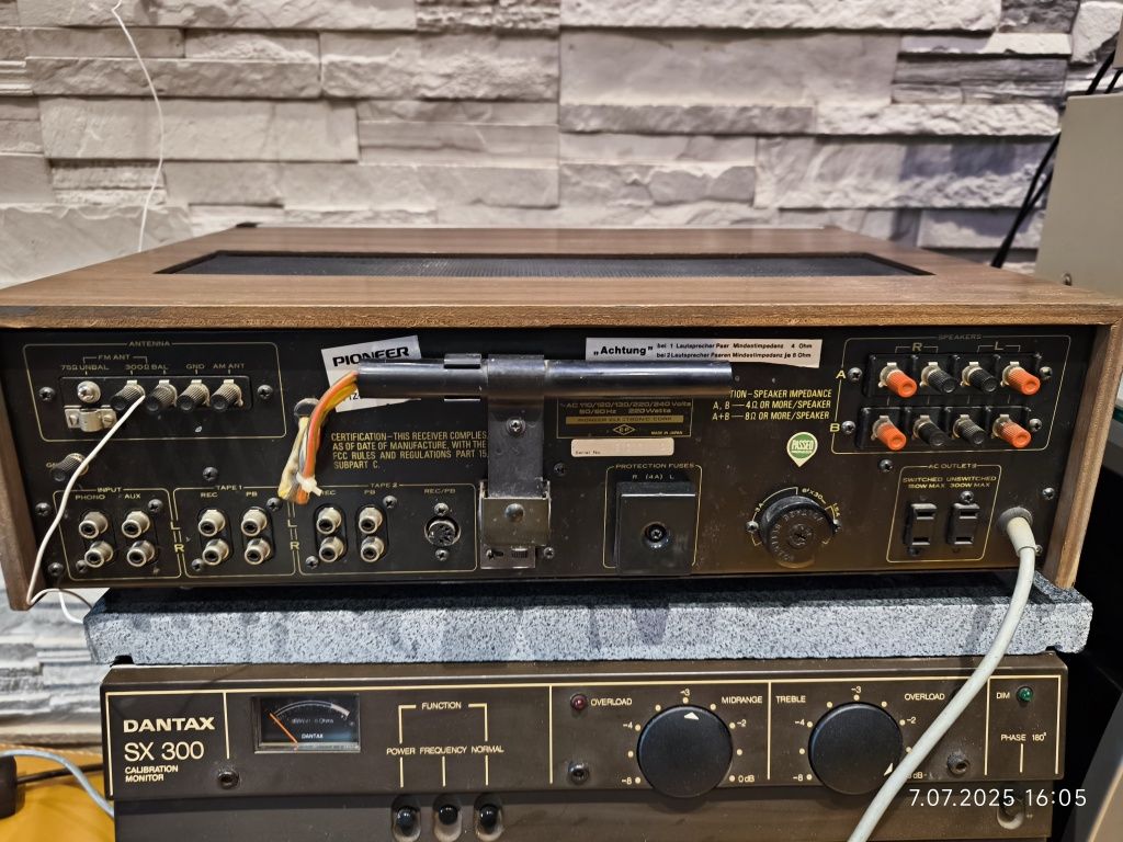 Amplituner Pioneer SX-636,idealny