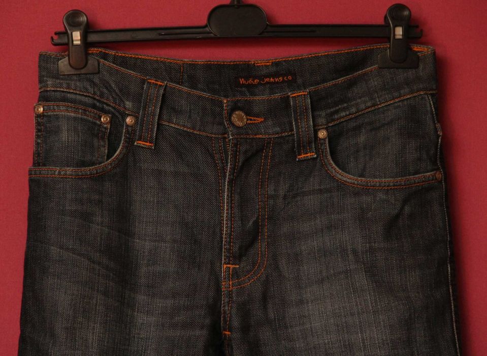 Nudie 30/34 узкие джинсы, сделаны в Италии