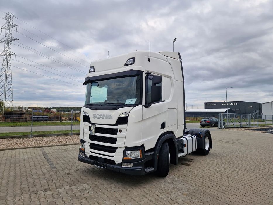 Scania R450 / 2020r/ PTO/ 4 PODUSZKI/ ALUFELGI/ KLIMA POSTOJOWA/ SERWIS NIEMCY  R450/ 4 Poduszki Tył/ Navi GPS/ Alufelgi