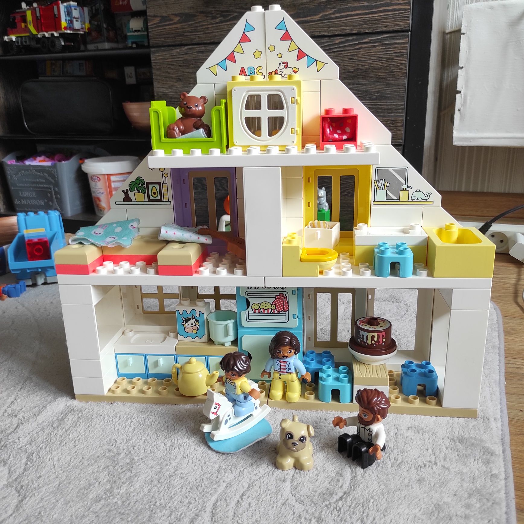 Lego duplo лего дупло модульний будинок для сім'ї 3в1
