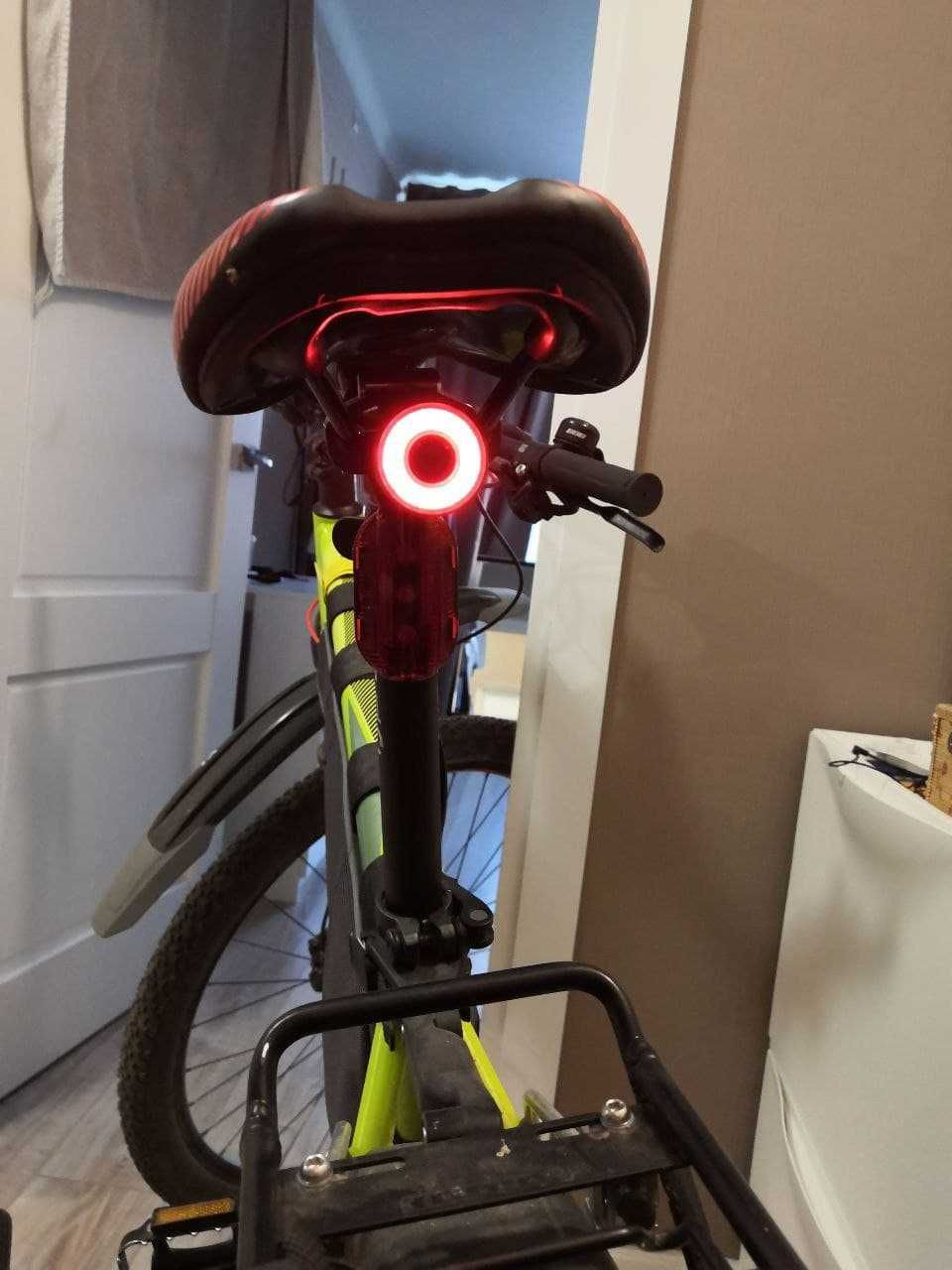 ROCKBROS TL907Q50 велосипедный задний фонарь 2 КРЕПЛЕНИЯ  стоп сигнал