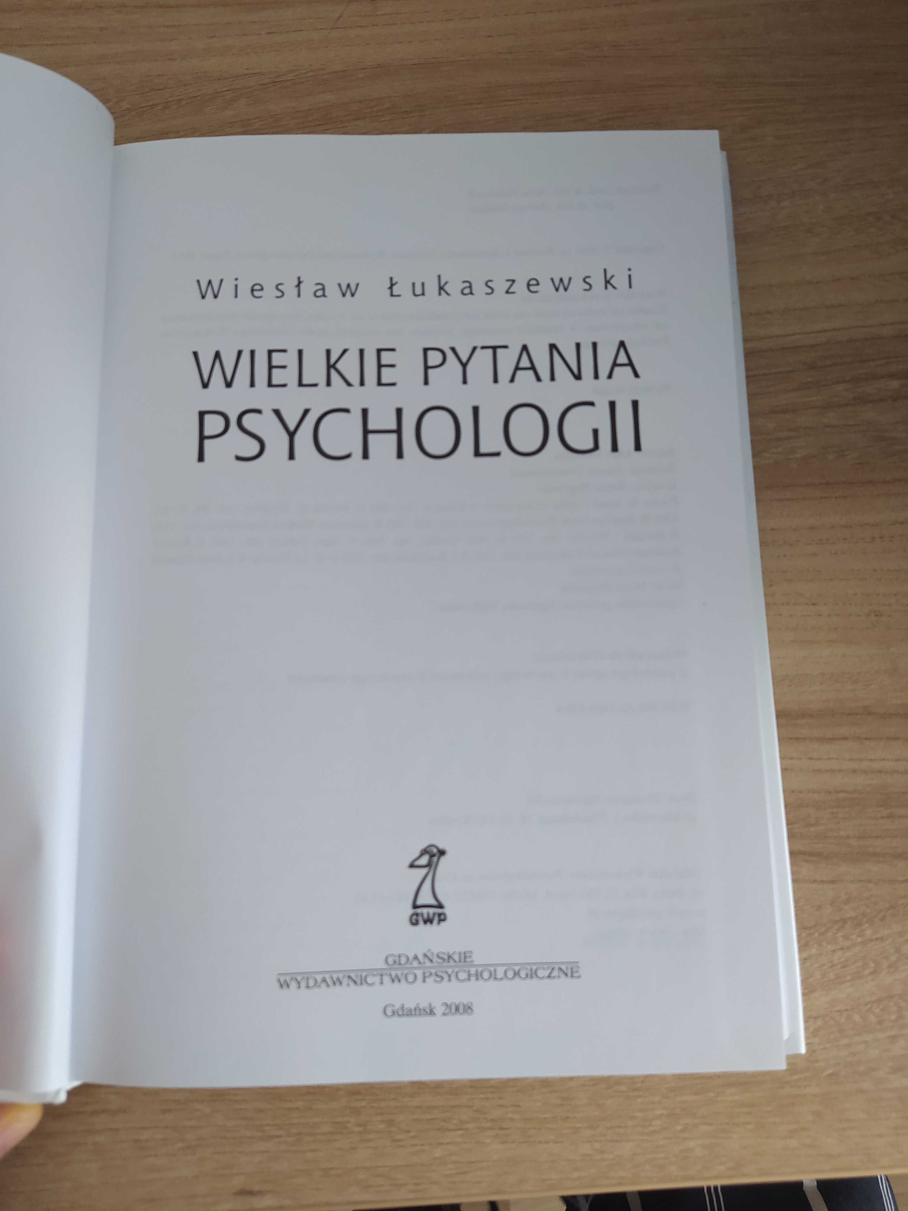 Wielkie Pytania Psychologii