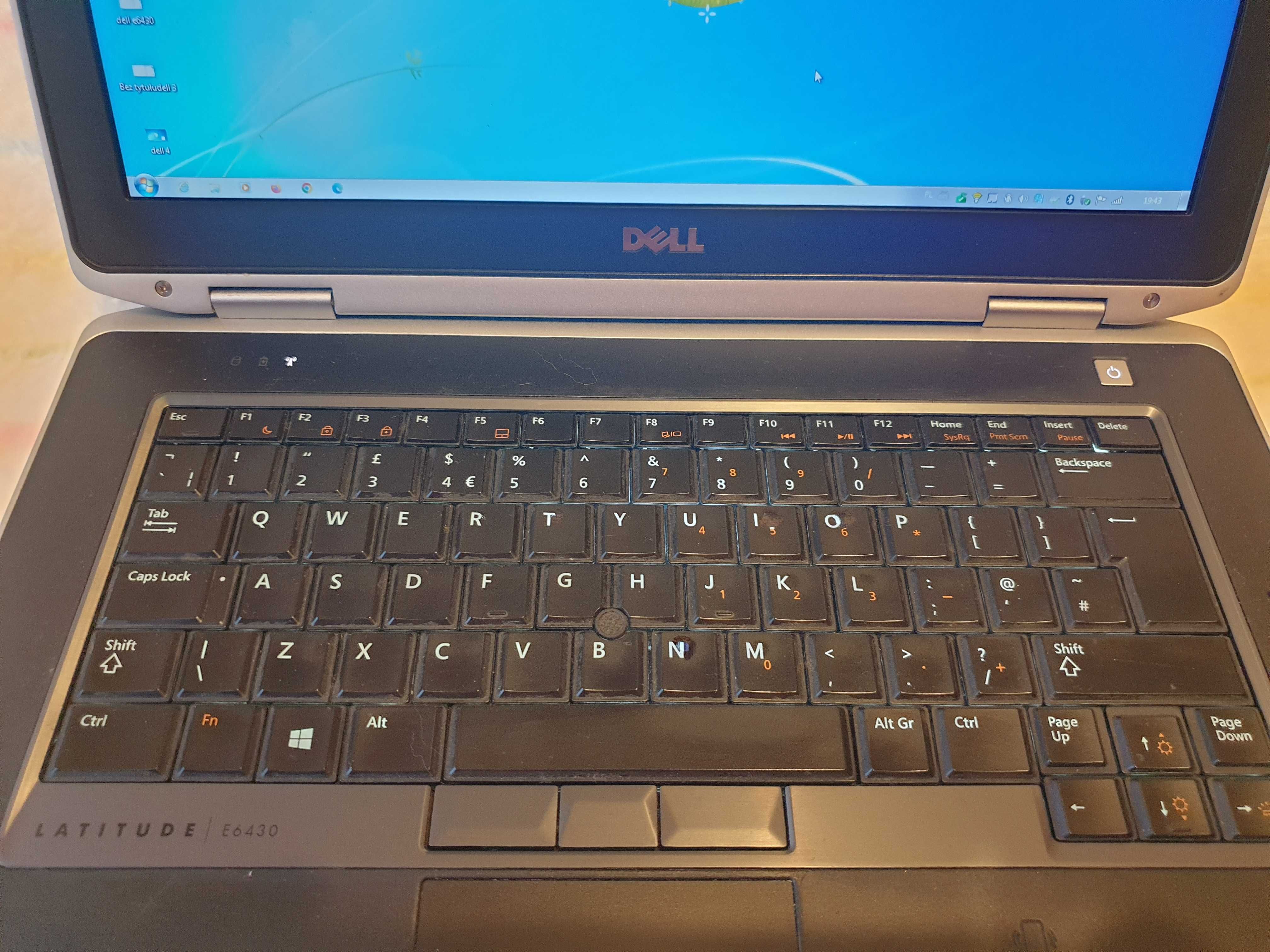 Dell latitude E6430 w7 stacja dok- zasilacz, myszka BT