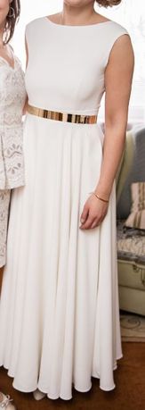 Suknia ślubna (złamana biel)