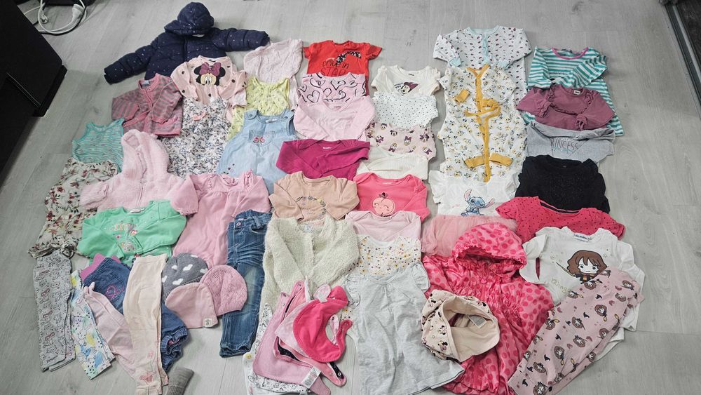 Paka ubranek 74/80/86/92 ponad 100szt stan idealny