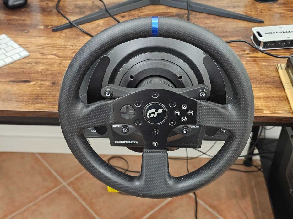 Volante Thrustmaster T300 + T3PA + TH8A + TSSH + TM SIM HUB + Add-ons