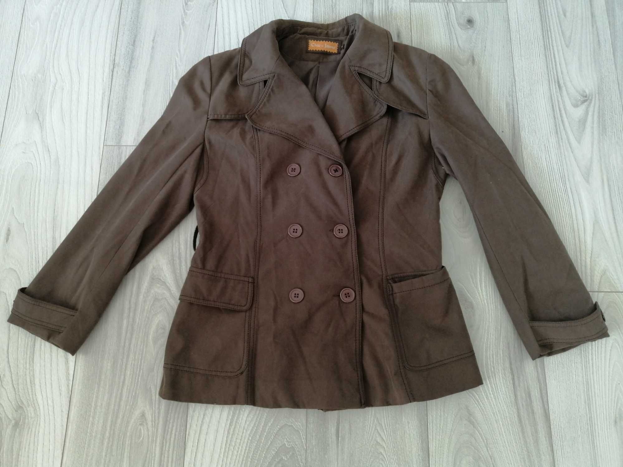 Płaszcz/kurtka jesienna damska firmy Chic&Jeune w rozmiarze L