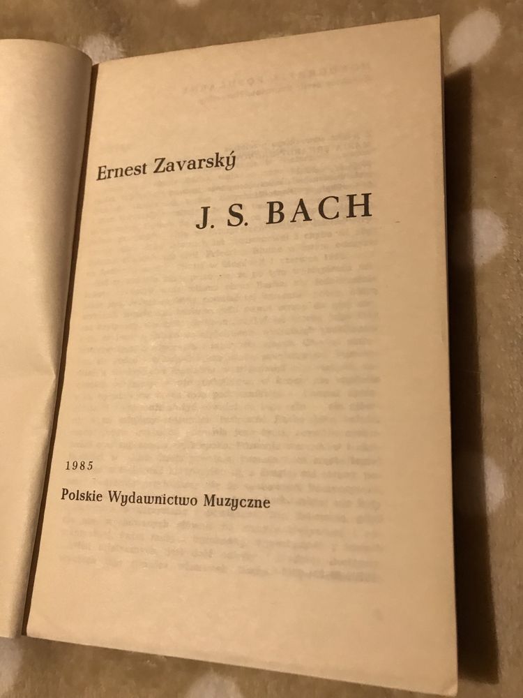 J. S. Bach - Ernest Zavarsky