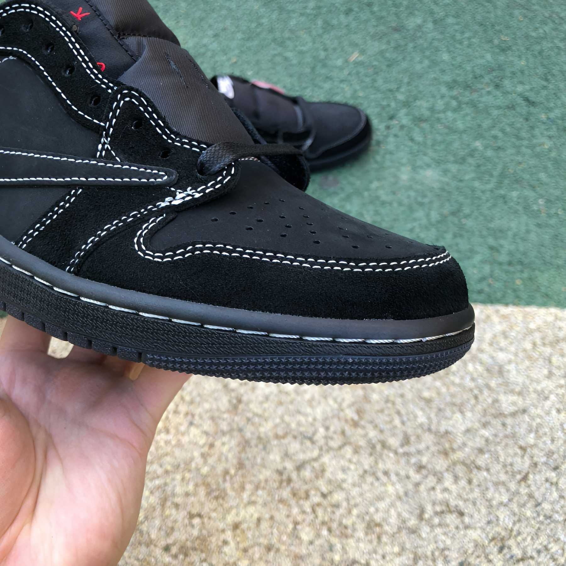 Travis Scott x Air Jordan 1 Low OG “Black Phantom”