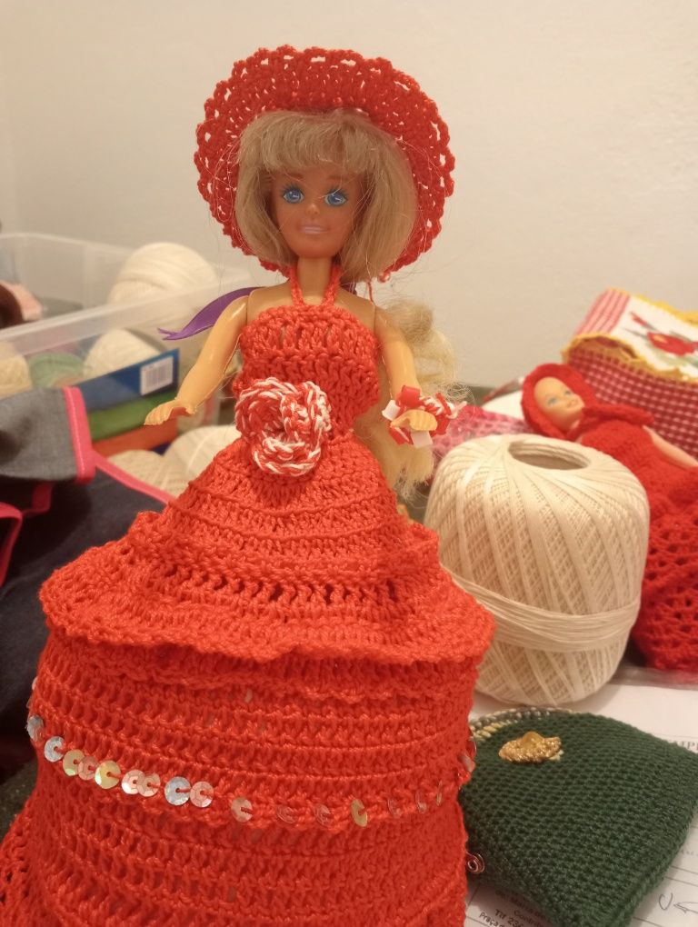 Barbie em crochet