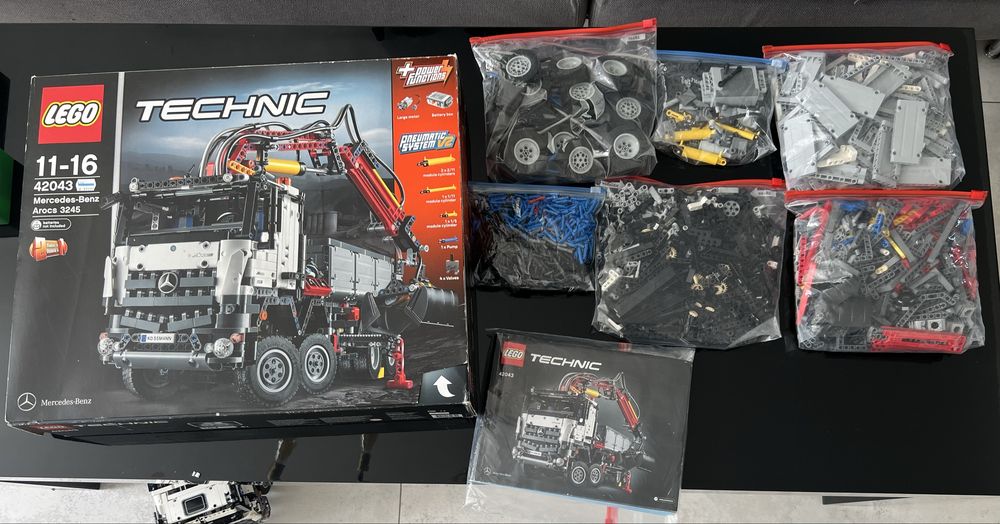 Lego Technic kolekcja 8258, 42043, 42055, 8285, 9397, 42070, 42030