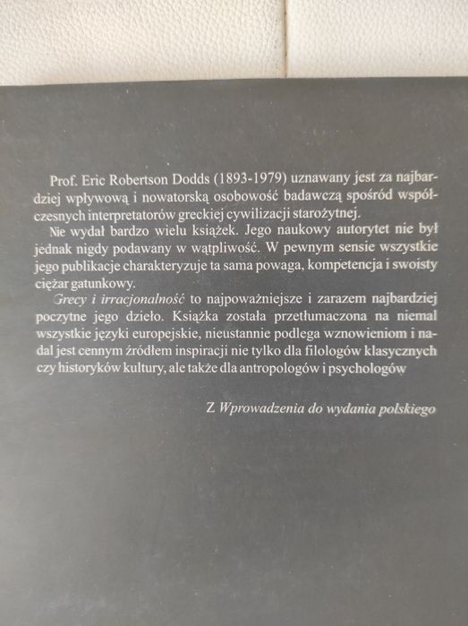 Dodds Grecy i racjonalność