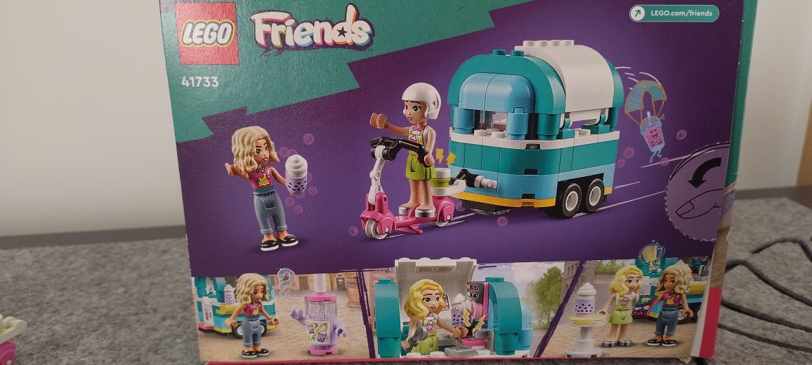 Klocki LEGO friends Mobilny sklep z bubble tea