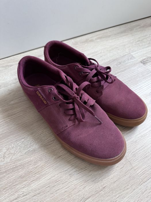 Buty meskie supra burgundowe 44,5