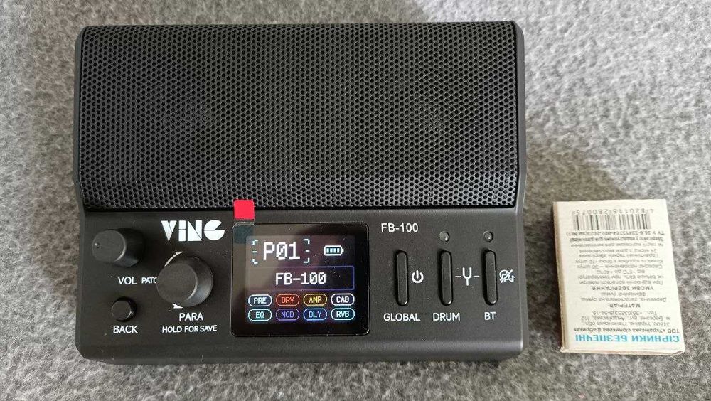 Процесор Valeton GP5 + Flybro FB100 + Vox SDC-1 Mini + ZOOM + Rig HD