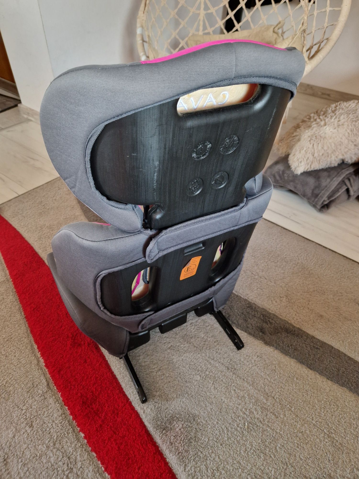 Fotelik samochodowy Cava isofix15-36 kg.