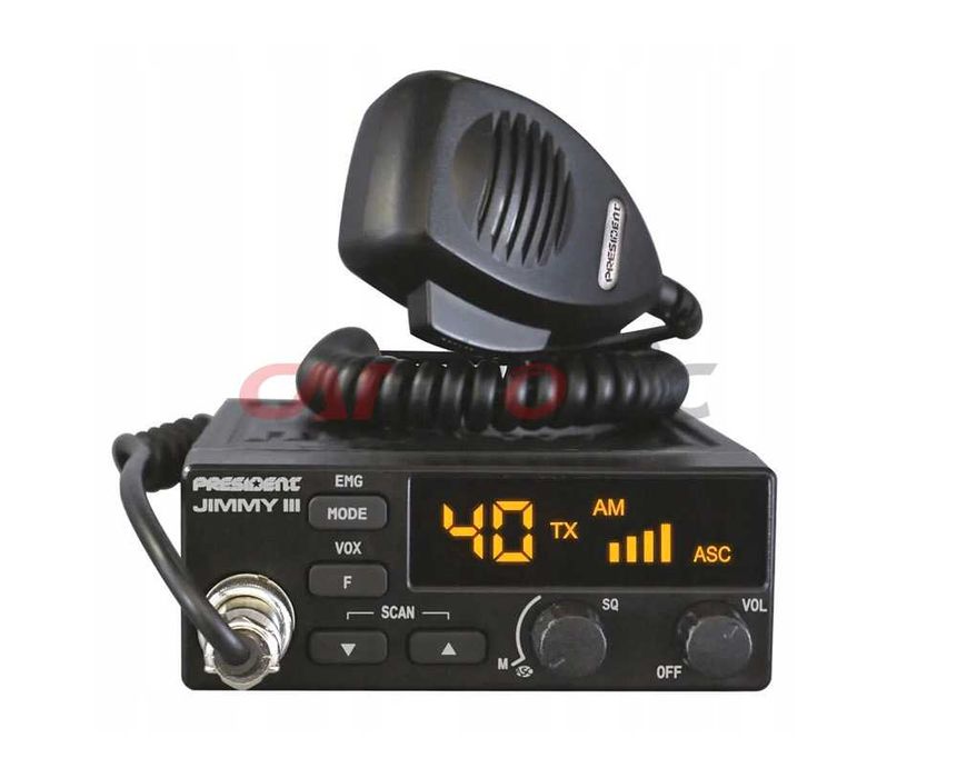 CB RADIO President Jimmy 3 III 12V ASC BUS TIR Kielce montaż sprzedaż