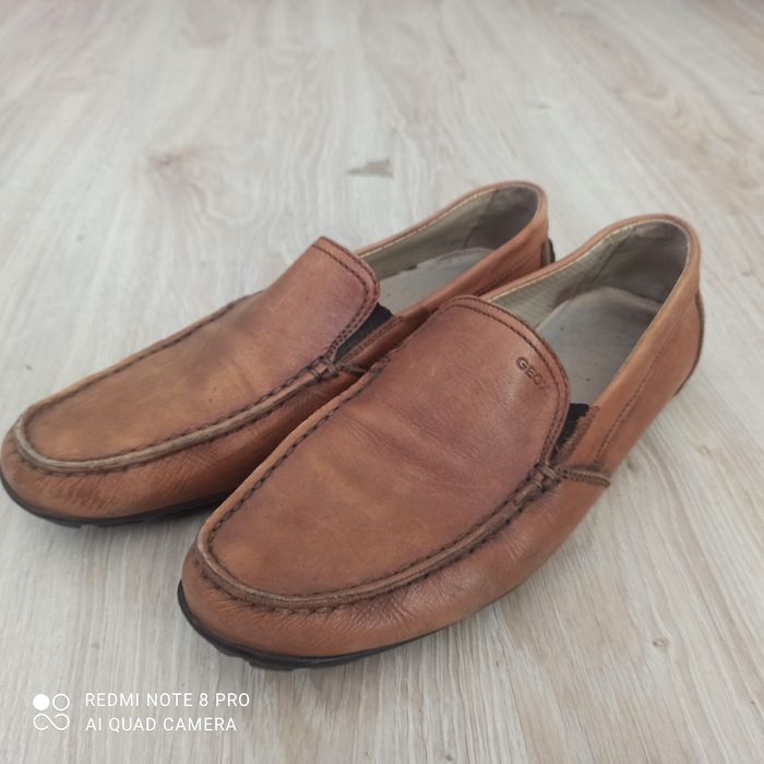 Buty męskie skorzane Geox