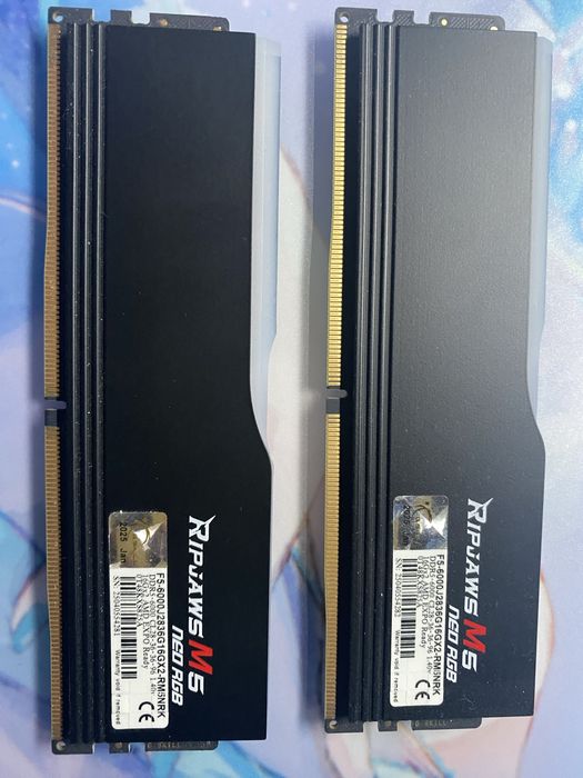 Оперативная память G.Skill Ripjaws M5 NEO RGB (6000 CL28)