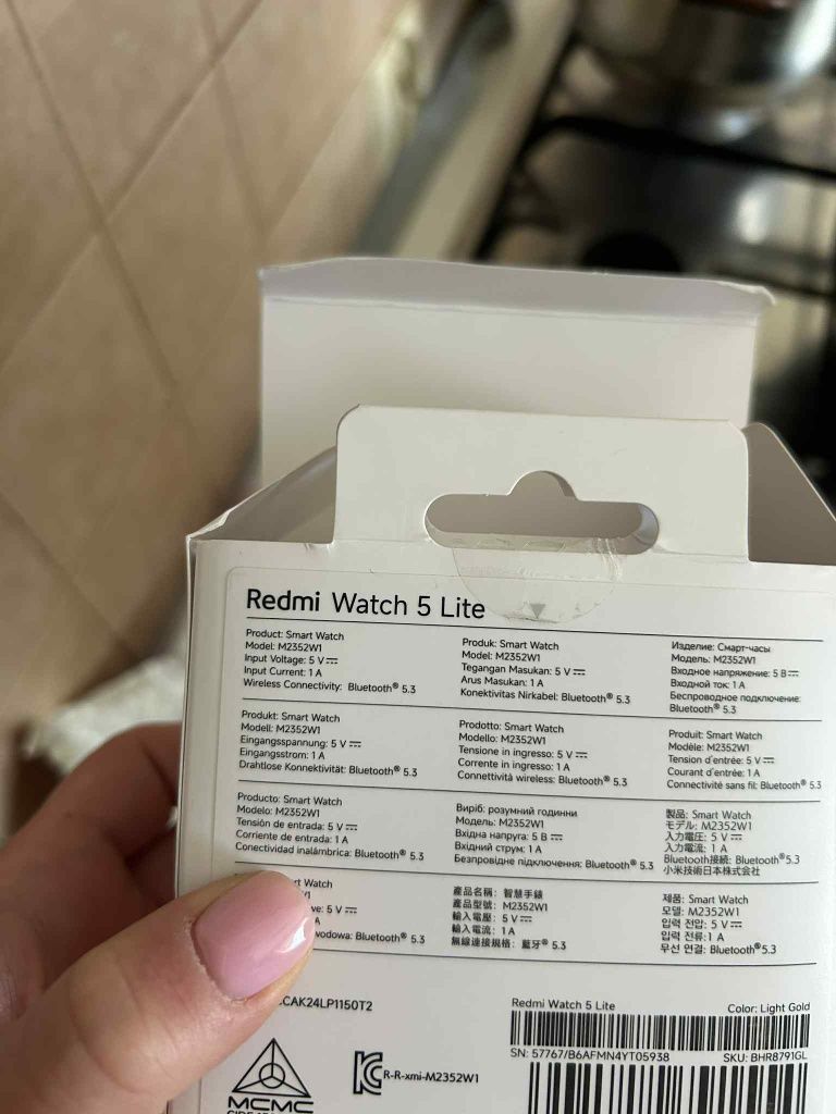 Smartwatch Redmi Watch 5 Lite