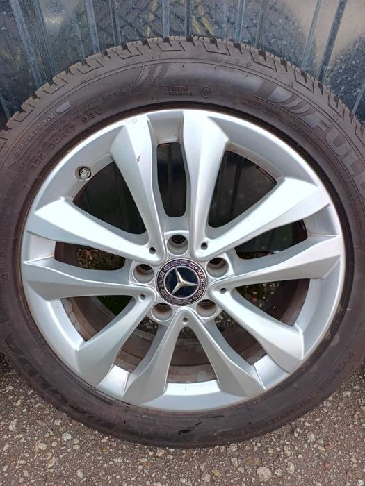 Opony zimowe Fulda 225/50 R17 + felgi aluminiowe 17" Mercedes