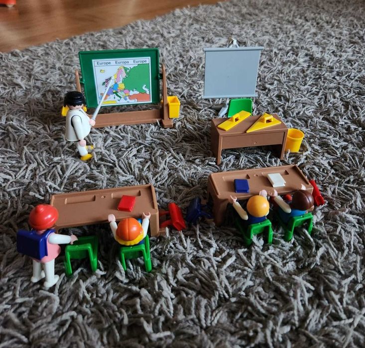 Conjunto escola vintage Playmobil