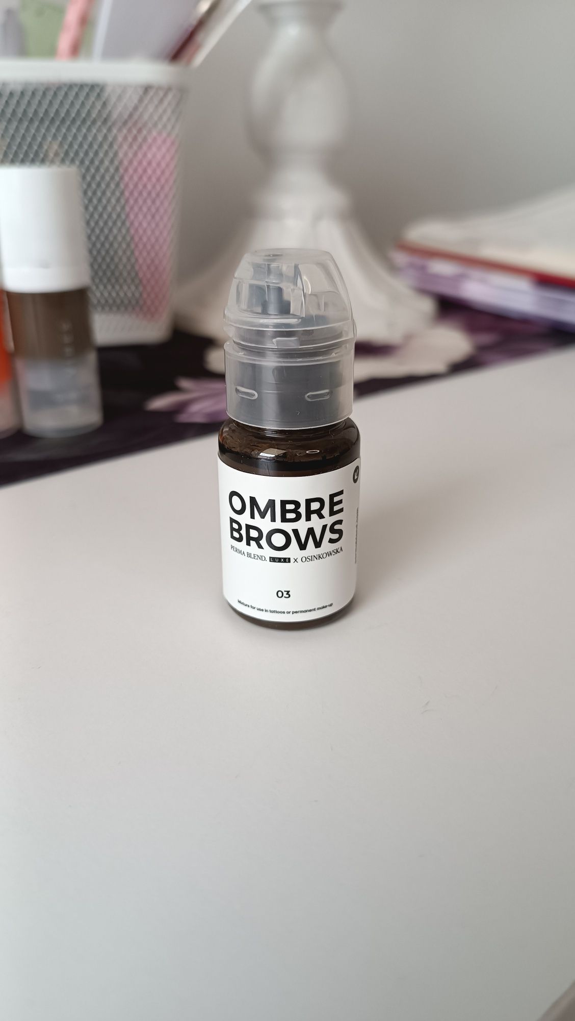 Pigment do brwi ombre brows nr 3